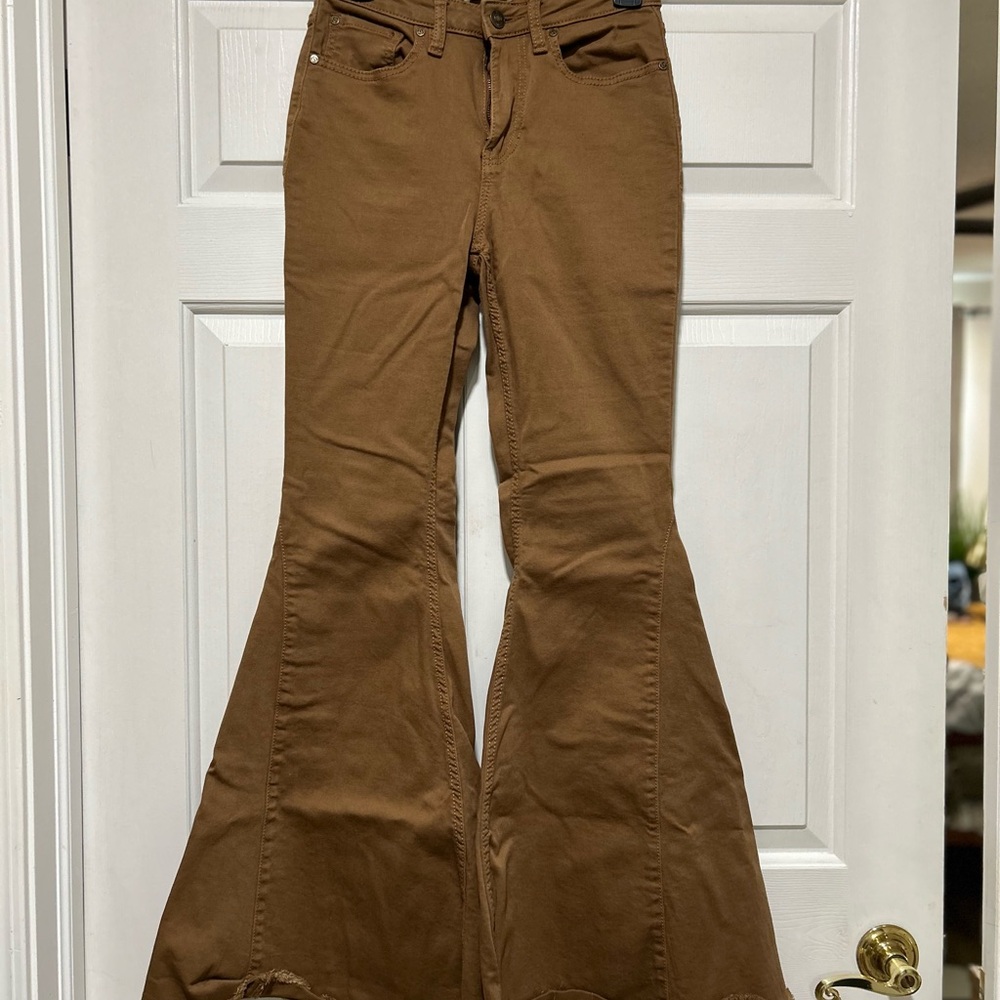 Shyanne Brown Flare & Wide Leg Jeans